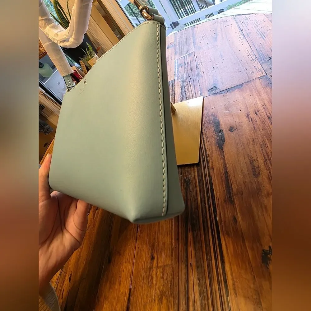 kate spade Light Blue Leather Crossbody Bag